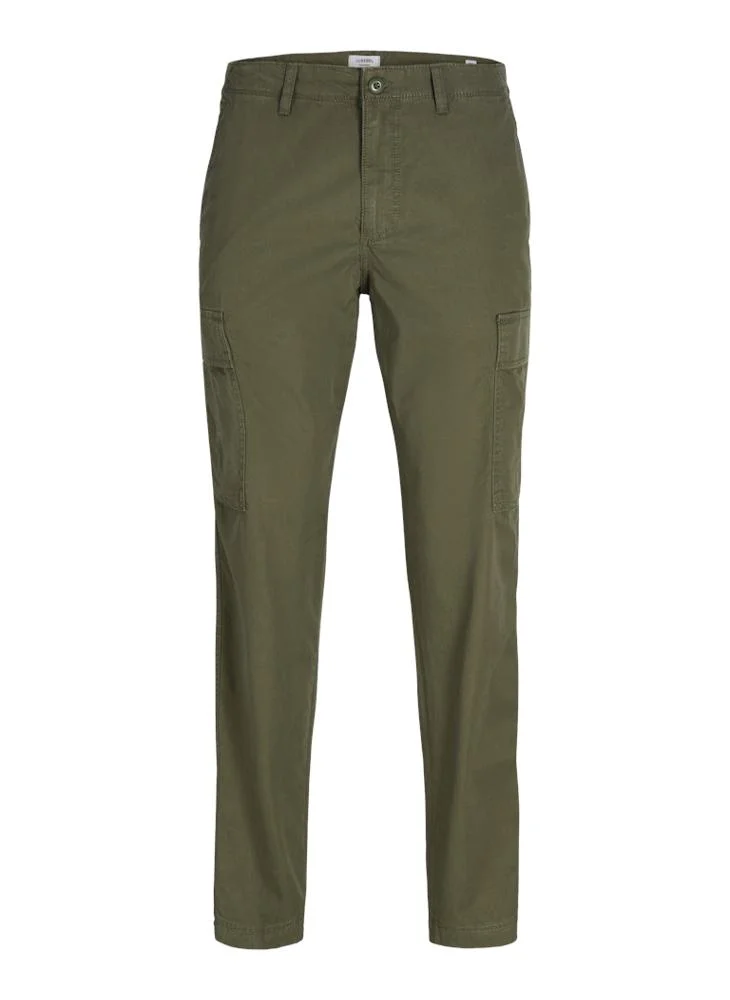 JJ Rebel  Regular Fit Cargo Pants for Men | Best Price UAE